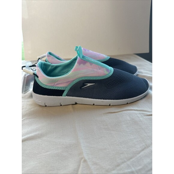 Speedo Women'sAquaskimmer Water Aqua Shoes Quick Drying Breathable, Gray, L - Picture 1 of 5